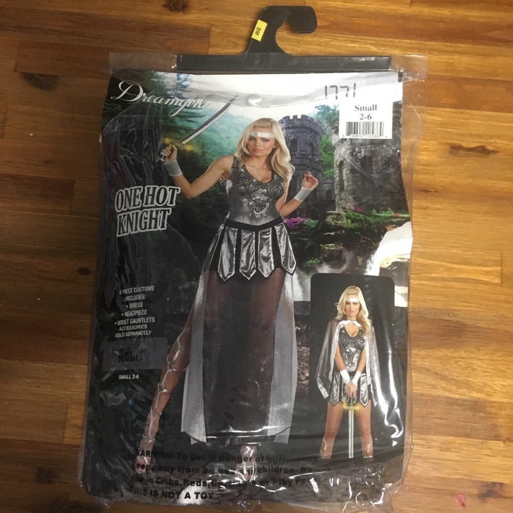 A women’s knight costume
